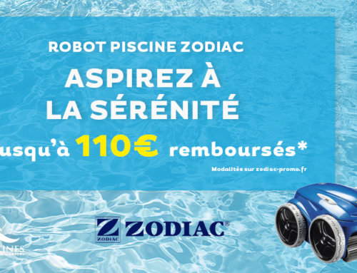 Jusqu’à 110€ remboursés sur les robots de piscine ZODIAC